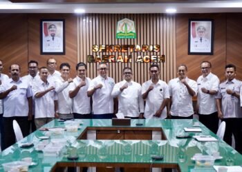 Plt. Sekda Aceh Terima Audiensi Forum Pimred Multimedia Indonesia-Aceh
