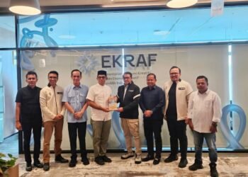 Bahas Kemandirian Ekonomi Dayah, Disdik Dayah Aceh Audiensi dengan Menteri Ekonomi Kreatif