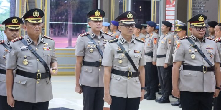 Kapolda Aceh Pimpin Sertijab Dua PJU dan Lima Kapolres Jajaran