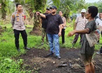 IDitreskrimsus Polda Aceh Asistensi Penanganan Karhutla di Aceh Singkil