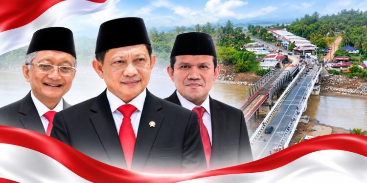 PEMERINTAH ACEH APRESIASI BEROPERASINYA JEMBATAN KRUENG TINGKEUM KUTABLANG