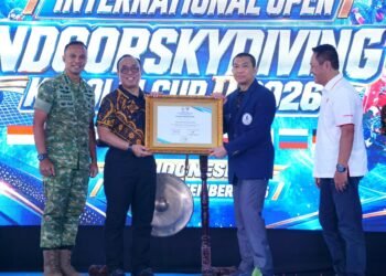 Tim Terjun Payung Polri Bawa Indonesia Raih Tiga Medali di 2nd FAI Asian Indoor Skydiving Championships 2026