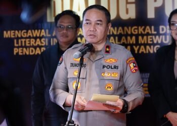 Kawal Aspirasi, Tangkal Disinformasi, Polri Dorong Ruang Demokrasi Tetap Aman melalui Dialog Publik