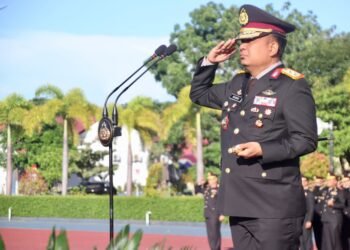 Irjen Pol. Ruddi Setiawan Pimpin Upacara Hari Kesaktian Pancasila di Polda Aceh