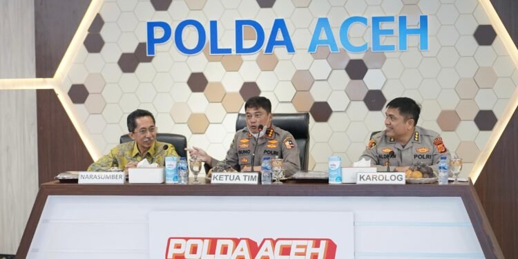 Puslitbang Polri Lakukan Penelitian di Polda Aceh dan Polres Jajaran