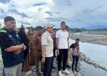 Wagub Aceh Dek Fadh Tinjau Sejumlah Infrastruktur dan Kondisi Sungai di Bireuen-Aceh Utara