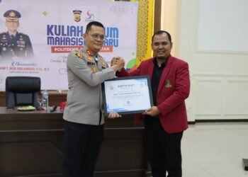 Isi Kuliah Umum, Kapolres Aceh Selatan Edukasi Mahasiswa Poltas tentang Bahaya Narkotika dan Kejahatan Siber