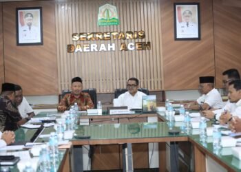 Plt. Sekda Aceh Ikuti Rapat Persiapan Pelaksanaan PORA XV Aceh Jaya