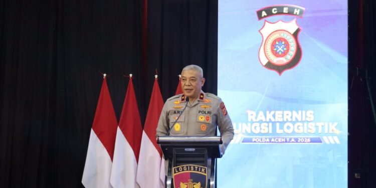 Wakapolda Aceh Buka Rakernis Fungsi Logistik 2026, Tekankan Tata Kelola yang Akuntabel