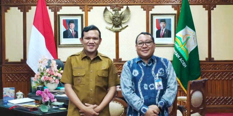 Wagub Dek Fadh Terima Audiensi Kepala Perwakilan BI Aceh