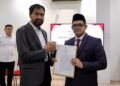Mualem Lantik Taufik sebagai Pejabat Sekda Aceh di Medan