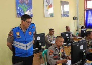 Karo SDM Polda Aceh Tinjau Seleksi CAT Psikologi PAG 2026