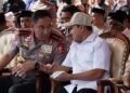 WAGUB ACEH DEK FADH DAMPINGI KAPOLRI DI PIDIE, APRESIASI PENGUNGKAPAN LAB SABU ILEGAL DAN BANTUAN HUNTAP