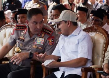 WAGUB ACEH DEK FADH DAMPINGI KAPOLRI DI PIDIE, APRESIASI PENGUNGKAPAN LAB SABU ILEGAL DAN BANTUAN HUNTAP