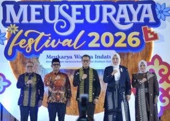 Pj. Sekda Aceh Hadiri Pembukaan Meuseuraya Festival 2026