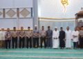 Wakapolda Aceh Sampaikan Pesan Kamtibmas saat Subuh Keliling di Masjid Oman